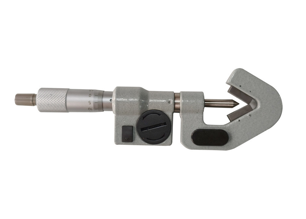 IP65 Electronic Digital V-anvils Micrometer with Large LCD Display for Efficient Measurement