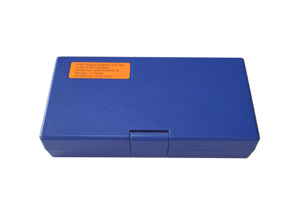 IP65 Electronic Digital V-anvils Micrometer with Large LCD Display for Efficient Measurement