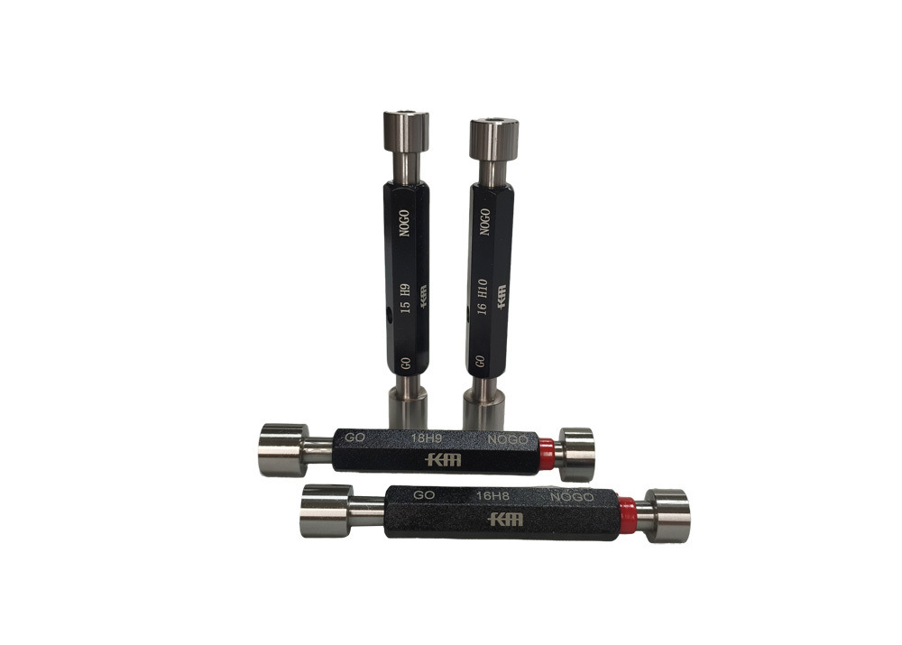 Precision Plain Plug Gauge Hardened Steel GO/NOGO Set Dmensional Inspection Tool