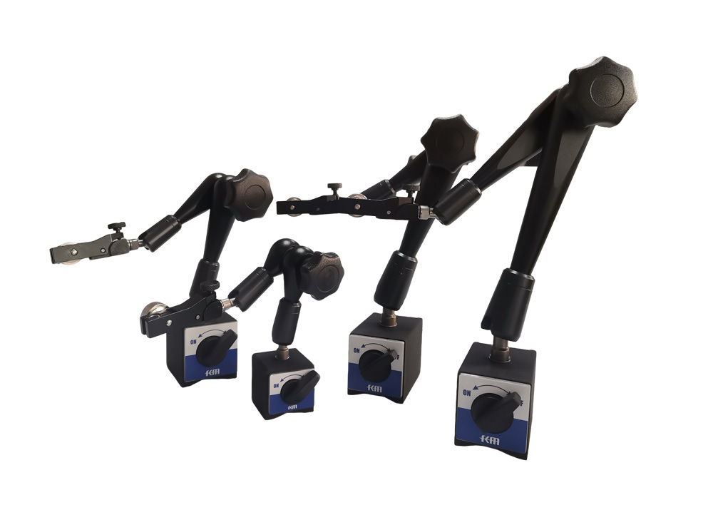 Magnetic Base for Dial Indicator with Fine Adjustment & Strong Hold