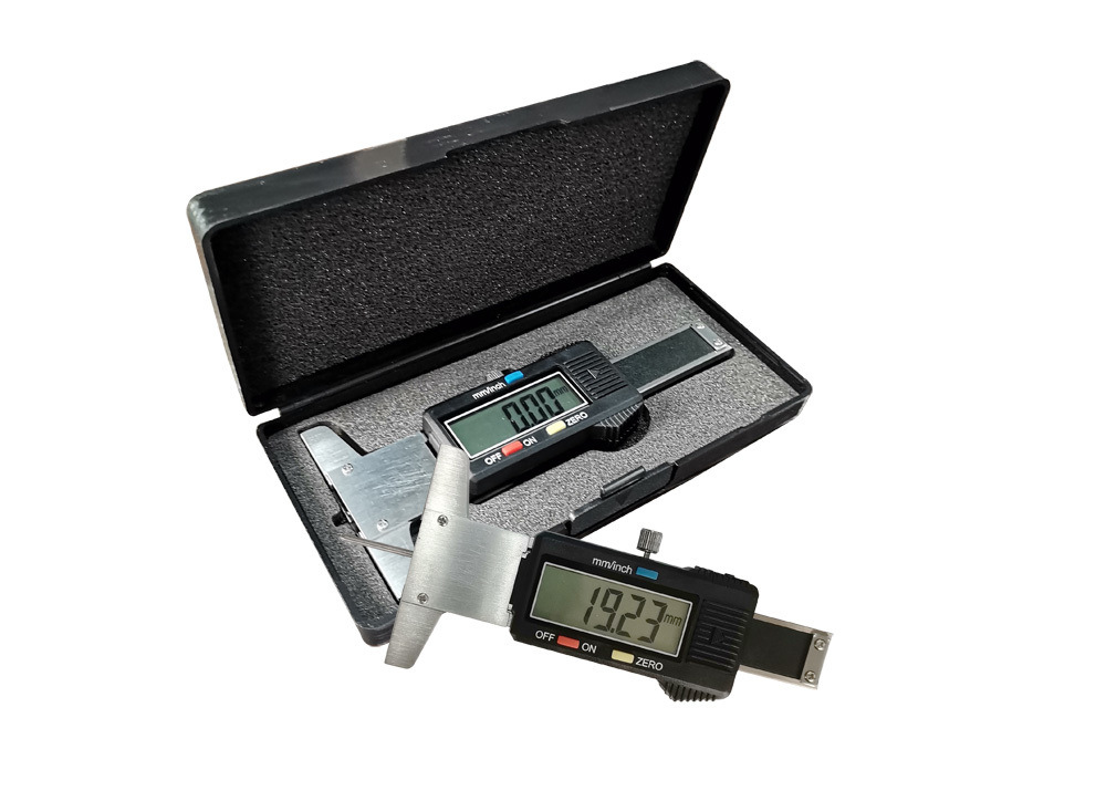 0-150mm Stainless Steel Digital Tire Tread Depth Tester Gauge