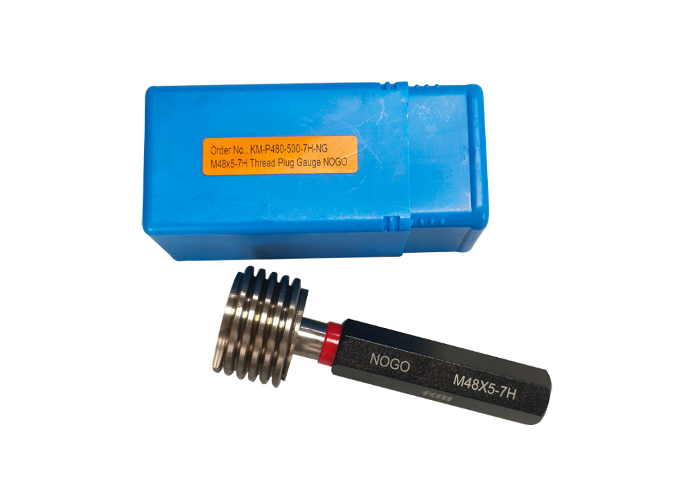 Precision Thread Plug Gauge M48 NOGO Side for Manufacturing Inspection