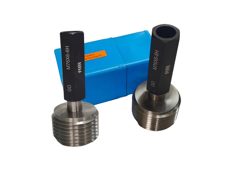 High Precision M76x6-6H Thread Inspection Plug Gauge Quality Assurance Tool