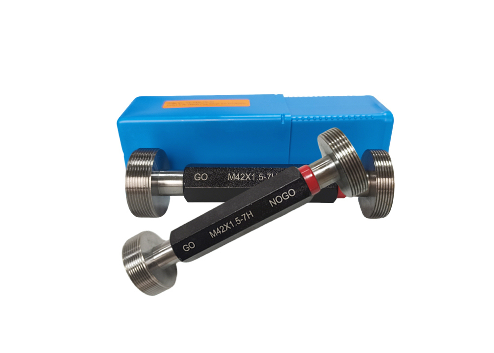 GO NOGO Type M42X1.5-7H Thread Plug Gauge Quality Assurance Tool