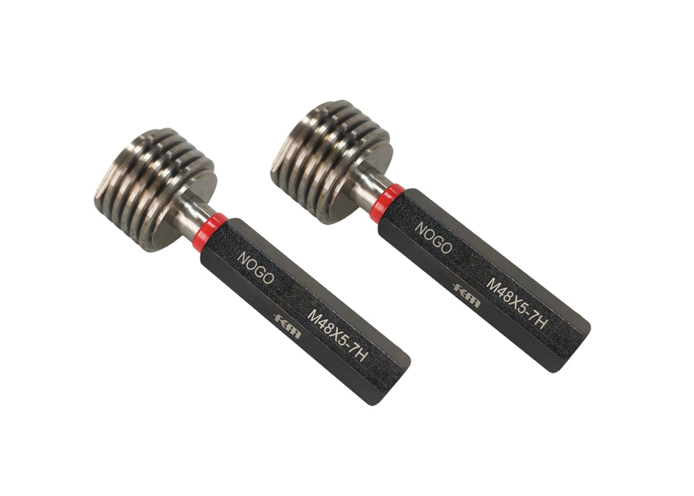 Metric Thread Plug Gauge M48X5 7H NOGO Type Precision Measuring Tool
