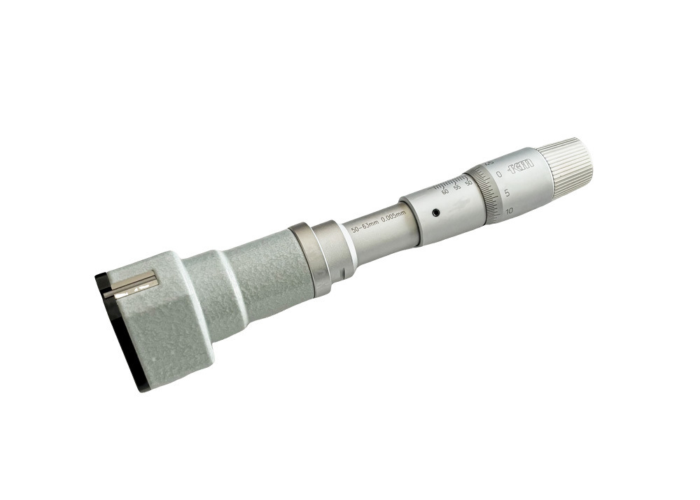 50-63mm Three-Point Internal Micrometer for Sub-Micron Accuracy 0.005mm in Bore Gauging