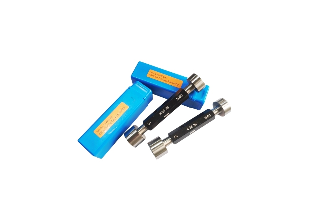 Accurate GO and NOGO ø28 H9 Plain Plug Gauge with Gcr15 Steel Material for Checking Size