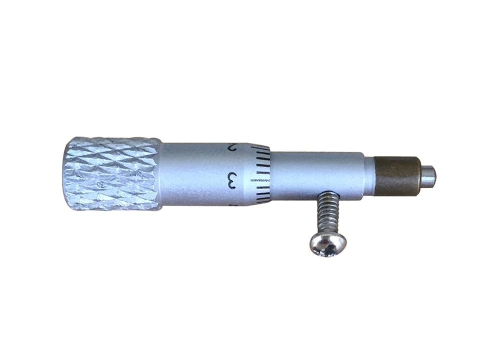 Customized 0-0.2" Range Micrometer Head with 0.001" Graduation ±0.0002" Accuracy Ball Face