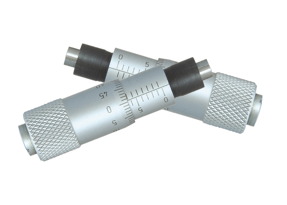 ±0.0002" Accuracy 0-0.25" Range Small Micrometer Head With Plain Stem And Spherical Measuring Face