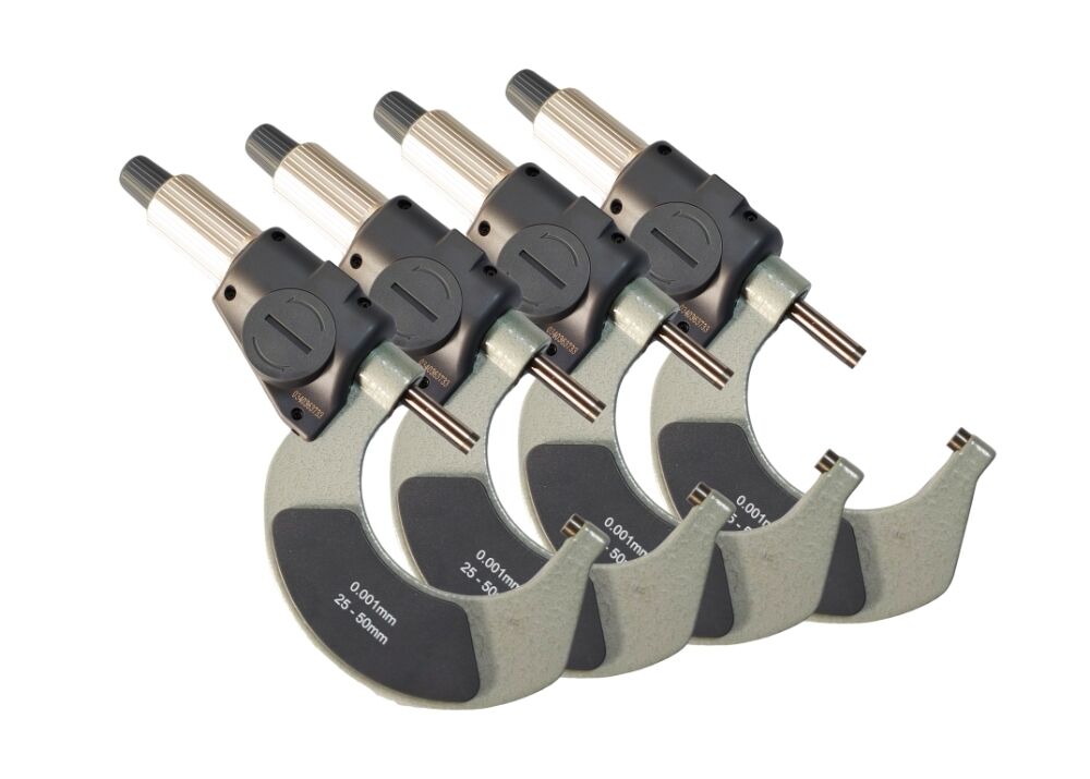 High Accuracy 25-50mm/1-2" Best Selling Electronic Outside Micrometer for Precision Machining and Control