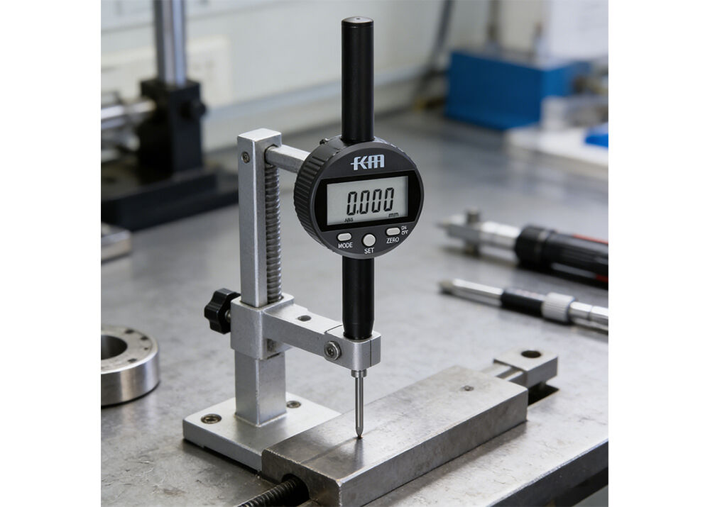 High Precision 0-50.8mm Digital Indicator with Shock Proof Design with Durable Stainless Steel Body