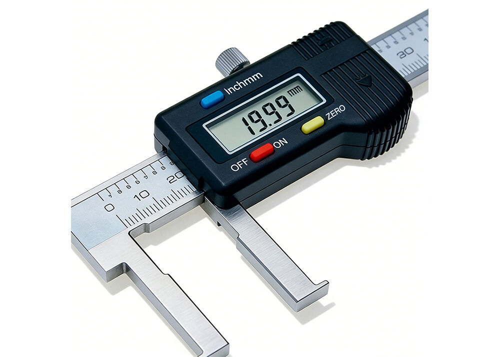 Flat Tip 22-150mm0.86-6" Digital Internal Groove Caliper for Narrow & Deep Internal Grooves
