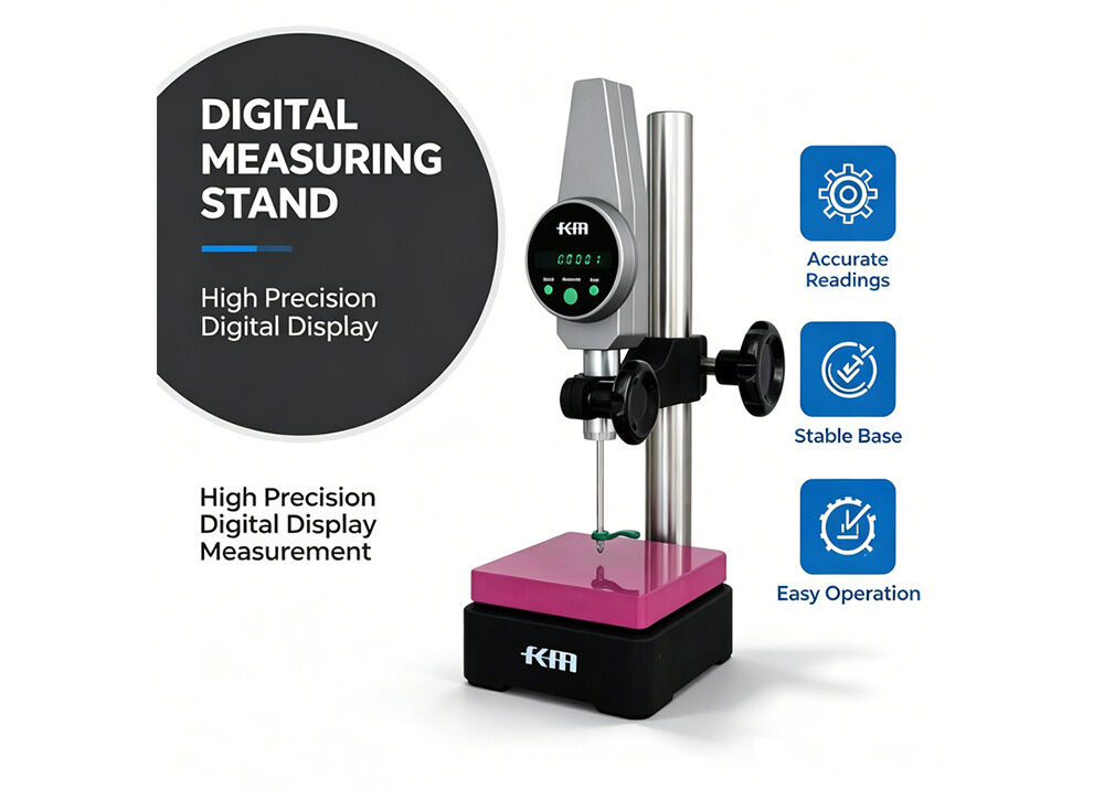 Ultra-precise Digital Height Gauge with Ceramic Height Thickness Depth Measuring Instrument for Precision Automation Parts