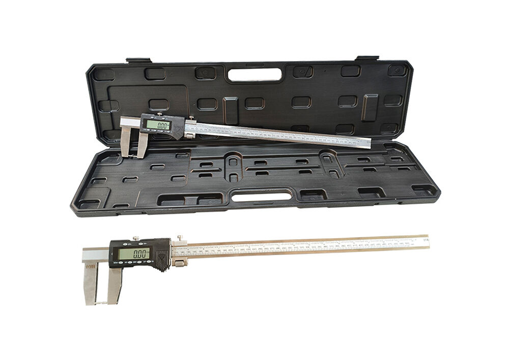 0-500mm/0-20" Cylindrical Head Outside Groove Digital Caliper for O-ring grooves Measurement