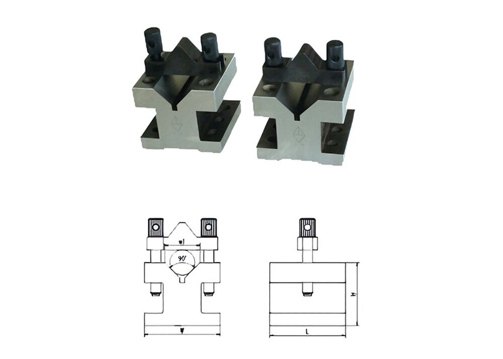High Accuracy 0.005mm High Stability V Blocks Jigs Fixtures for Mechanical Design Machining Workpiece Alignment & Inspection