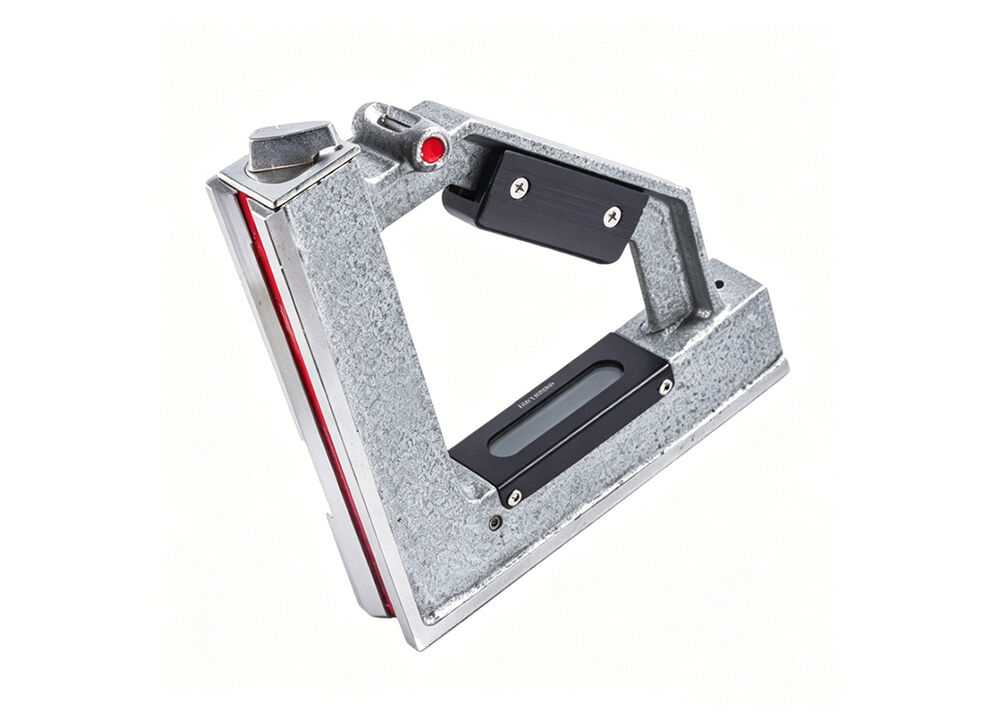 Magnetic Spirit Level Portable Magnetic Bubble Level V-Groove Working Surface Industrial Measuring Gauge