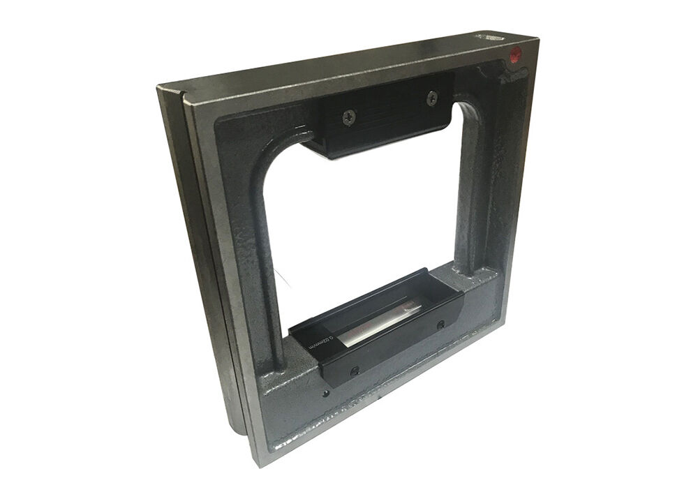 Frame Spirit Bubble Level High Precision Cast Iron Frame Level Industrial Measuring Tool for Machine Tool Alignment