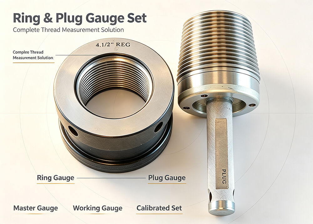 7 5/8 REG Regular Rotary Shoulder Thread Working Ring and Plug Gauge API Spec 7 2 Oilfield Drilling Connection Gauge
