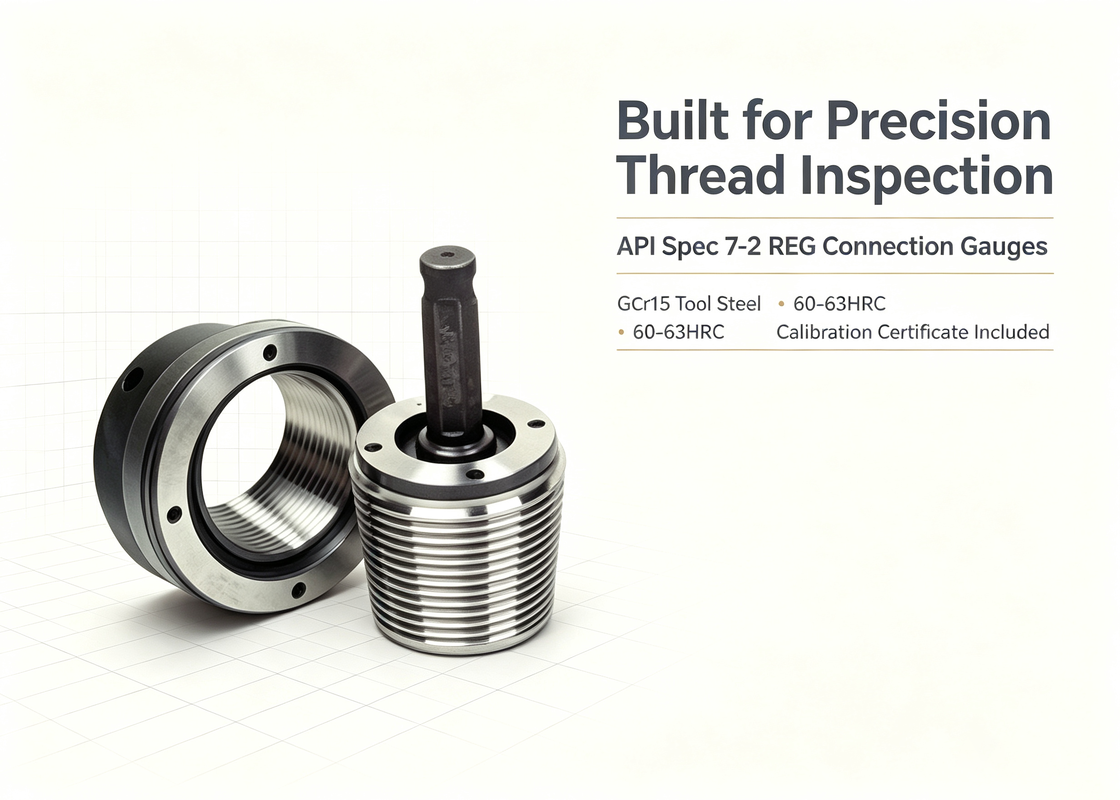 API Spec 7 2 8 5/8 REG Regular Rotary Thread Gauge | Ring & Plug Gauge for Rotary Shouldered Connections