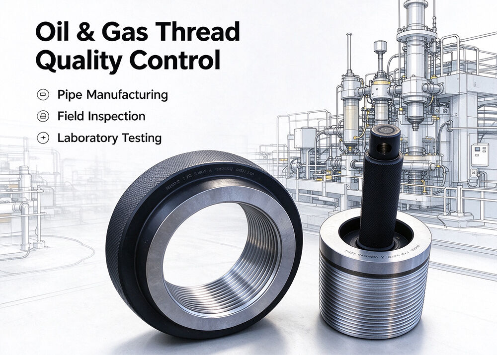 11 3/4 API 5B BCSG BTC Buttress Master & Working Gauge for Oilfield Casing Thread Verification