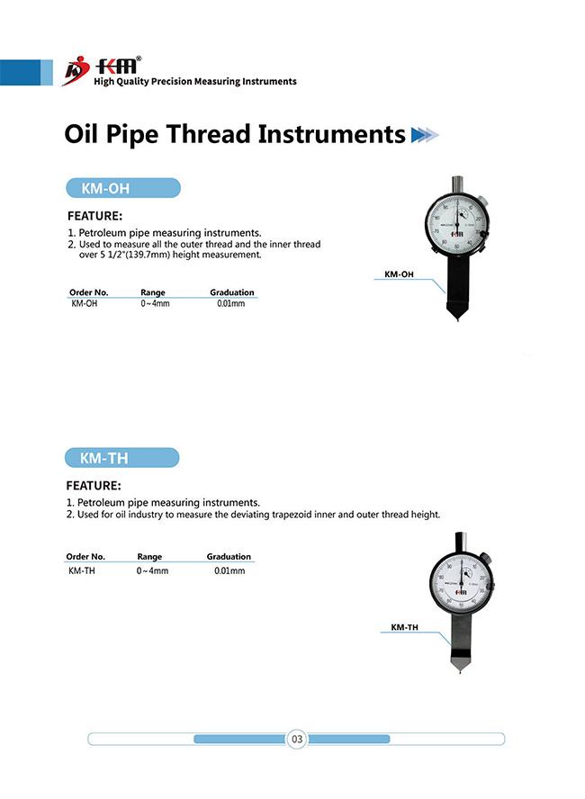 Thread Instrument China Deko Corporation company E-catalog about E-catalog - Oil Pipe ...