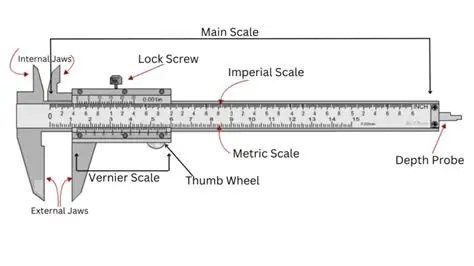 What is considered a normal measurement error using a manual caliper?