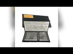 Portable 30Pcs Surface Roughness Comparator Kit Calibrated Surface Finish Reference Block for QC Tes