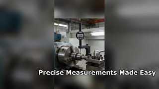 High Precision 0-50.8mm Digital Indicator with Shock Proof Design with Durable Stainless Steel Body