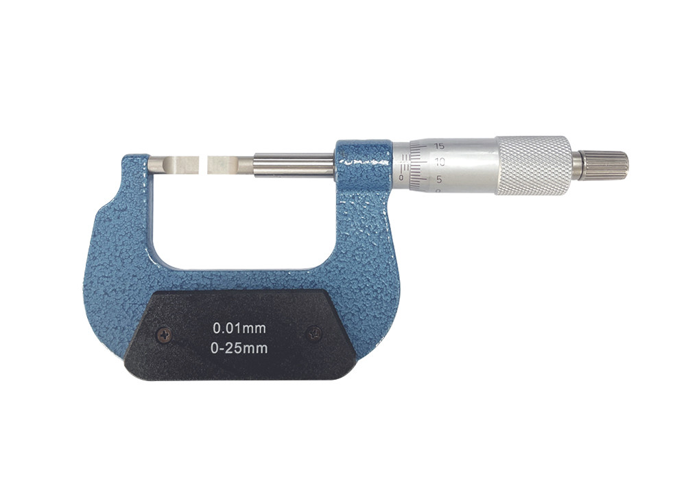 Starrett Type 0-25mm Blade Micrometer for Measuring Narrow Grooves ...
