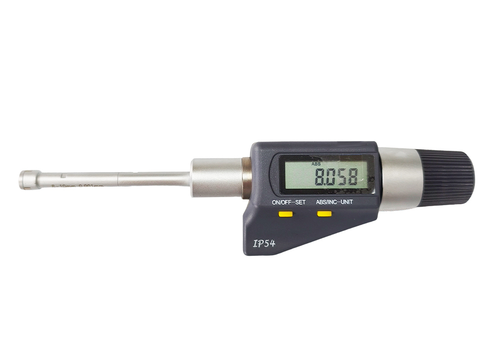 IP54 Protection Degree 8-10mm Three Point Bore Gauge with Extension Rod ...