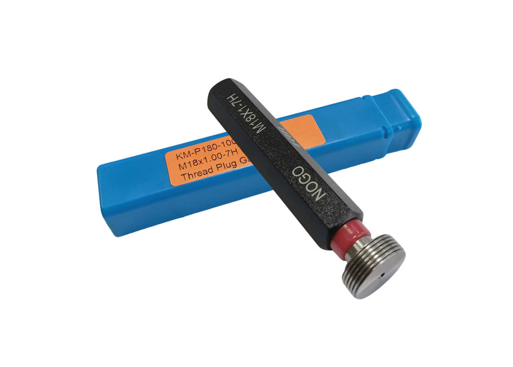 Digital Thread Plug Highly Precise M18х1.00-7H Metric Thread Plug Gauge with NOGO Type