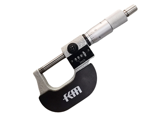 High Precision Mechanical Counter Micrometer 0-1″ Range for Outside Measurement