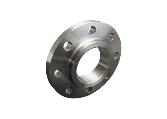 Forged and CNC Machined Titanium Threaded Flange Pipe Fittings